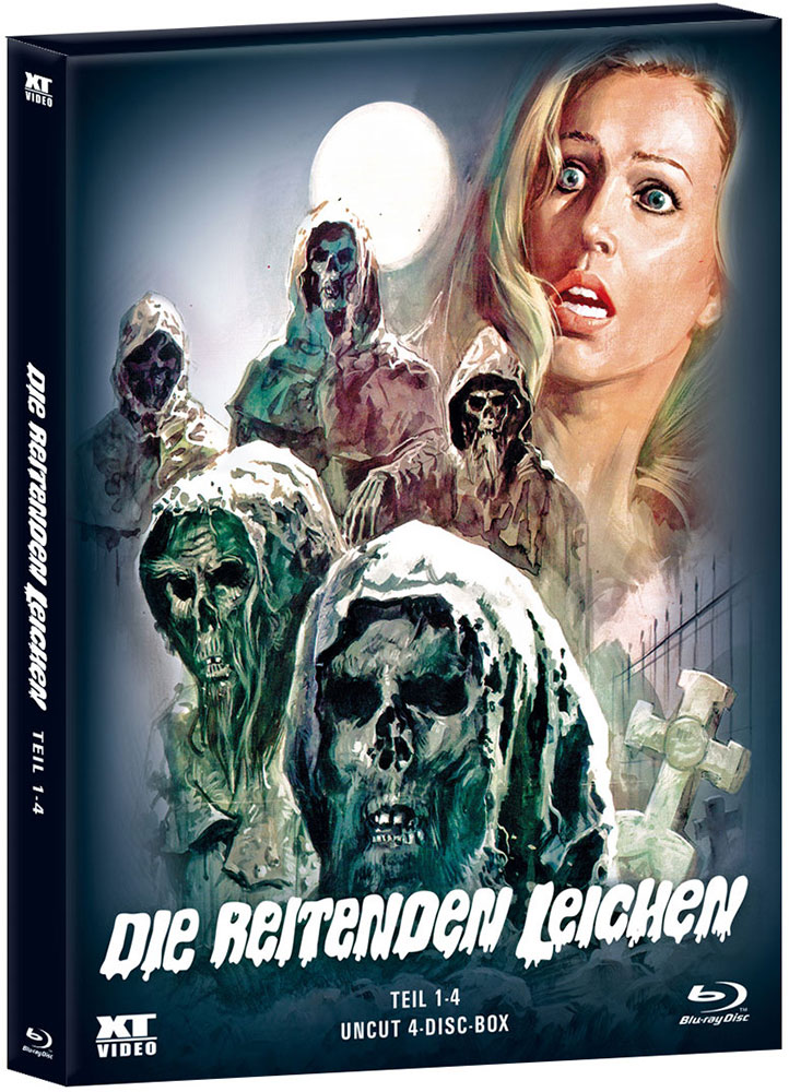 REITENDEN LEICHEN, DIE - Teil 1-4 (Blu-Ray) (4Discs) - Keep Case Edition mit Schuber