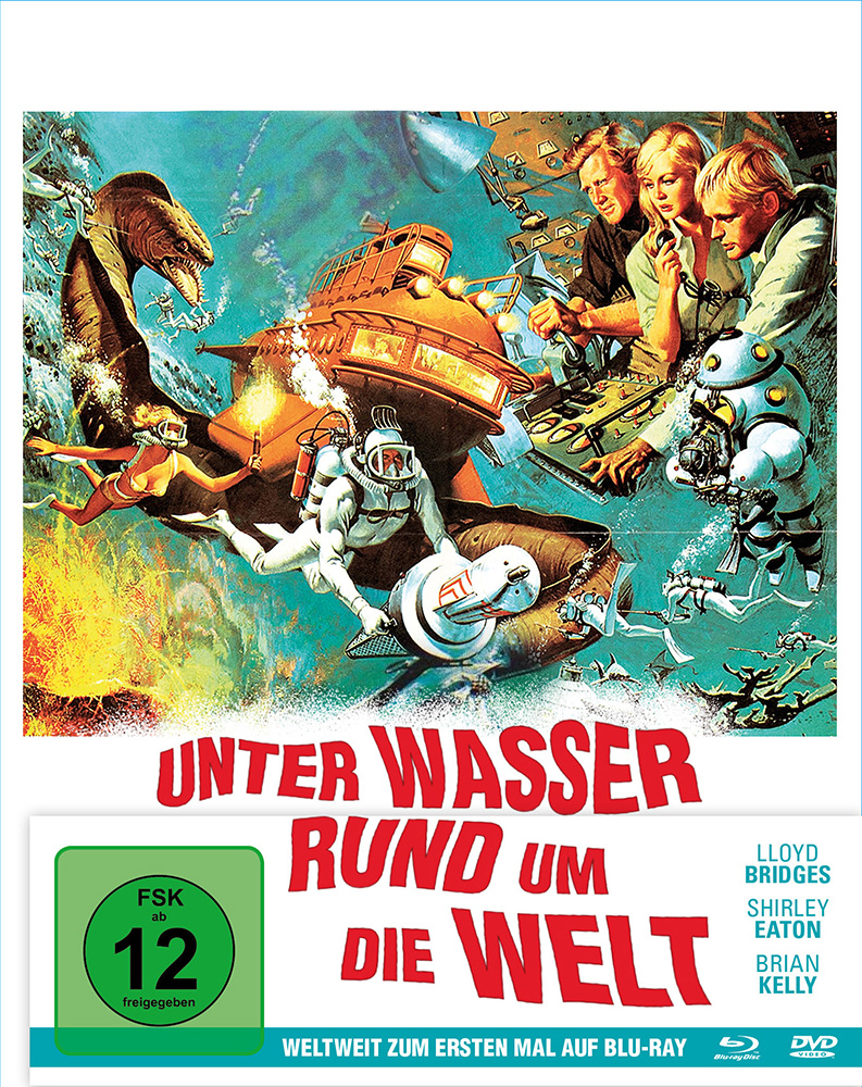 UNTER WASSER RUND UM DIE WELT (Blu-Ray+DVD) - Mediabook - Limited Edition