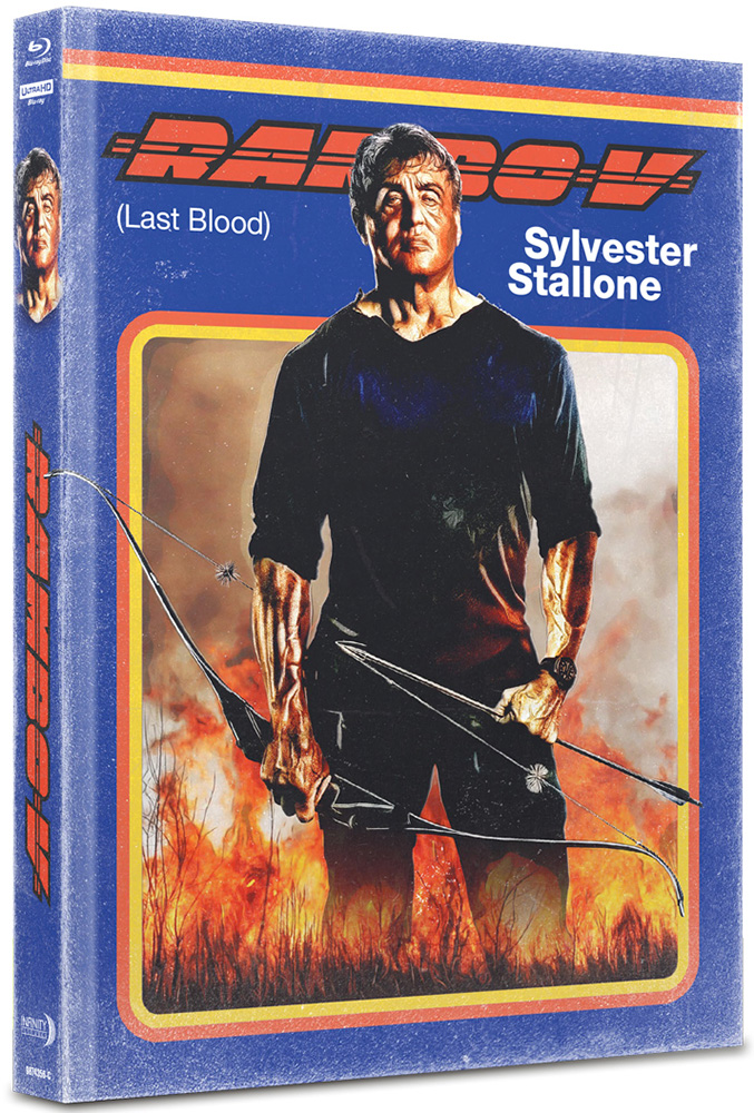 RAMBO 5 - LAST BLOOD (4K UHD+Blu-Ray) - Cover C - Mediabook - Limited 222 Edition