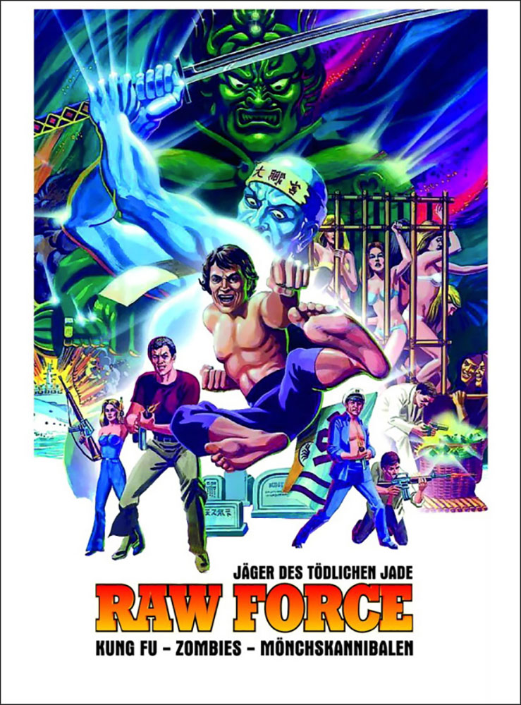 RAW FORCE - JÄGER DES TÖDLICHEN JADE (Blu-Ray+DVD) - Cover A - Mediabook - Limited 265 Edition