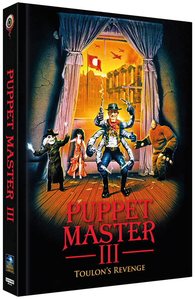 PUPPET MASTER 3 - TOULONS RACHE (4K UHD+Blu-Ray) - Cover B - Mediabook - Limited 333 Edition