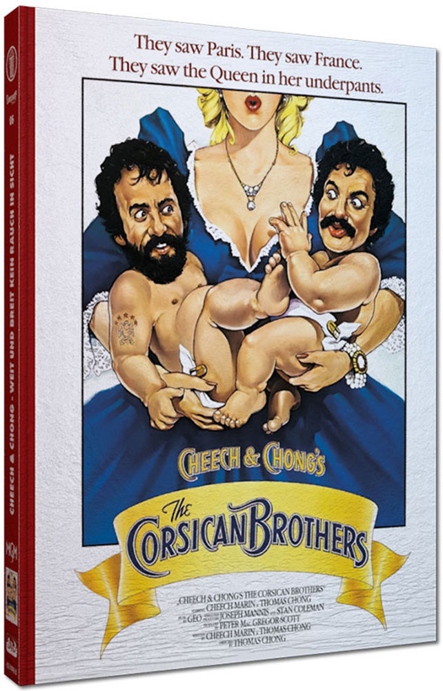 CHEECH & CHONG - WEIT UND BREIT KEIN RAUCH IN SICHT (Blu-Ray+DVD) - Cover C - Mediabook - Limited 111 Edition