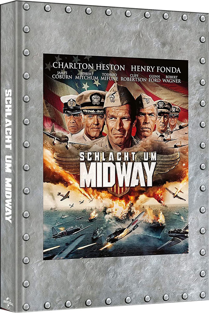 SCHLACHT UM MIDWAY (Blu-Ray+DVD) - Cover C - Mediabook - Limited 333 Edition