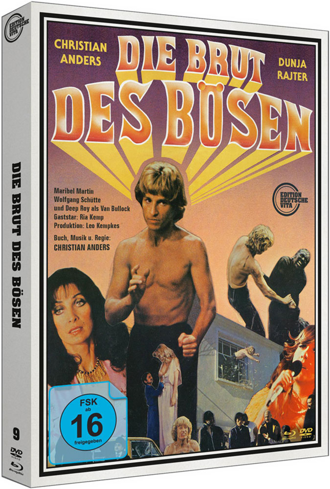 BRUT DES BÖSEN, DIE (Blu-Ray+DVD) - Edition Deutsche Vita # 9 - Digipak - Limited 1000 Edition