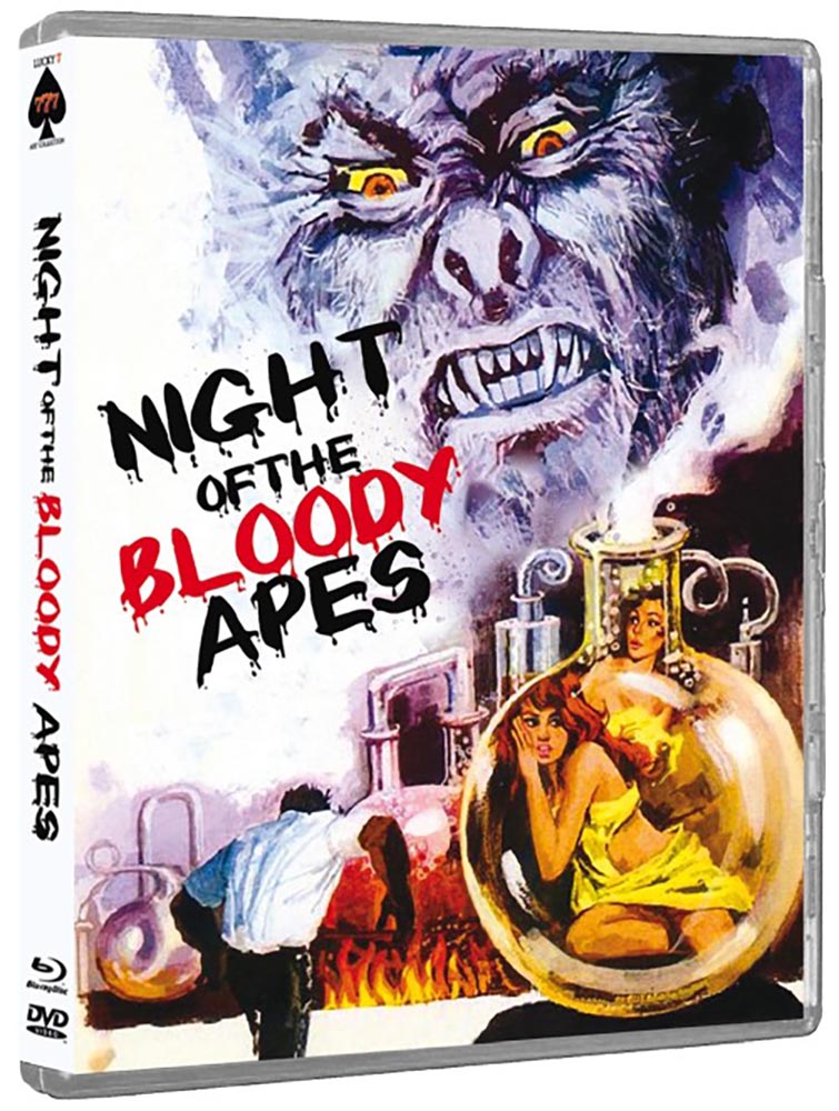 NIGHT OF THE BLOODY APES (Blu-Ray+DVD)