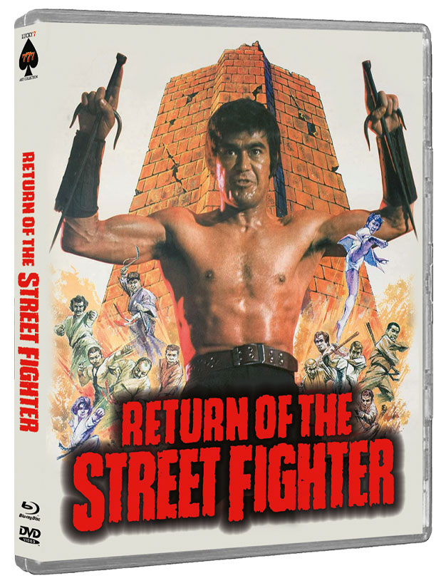 RETURN OF THE STREET FIGHTER (Blu-Ray+DVD) - Limited 250 Edition - Uncut - Scanavo Box