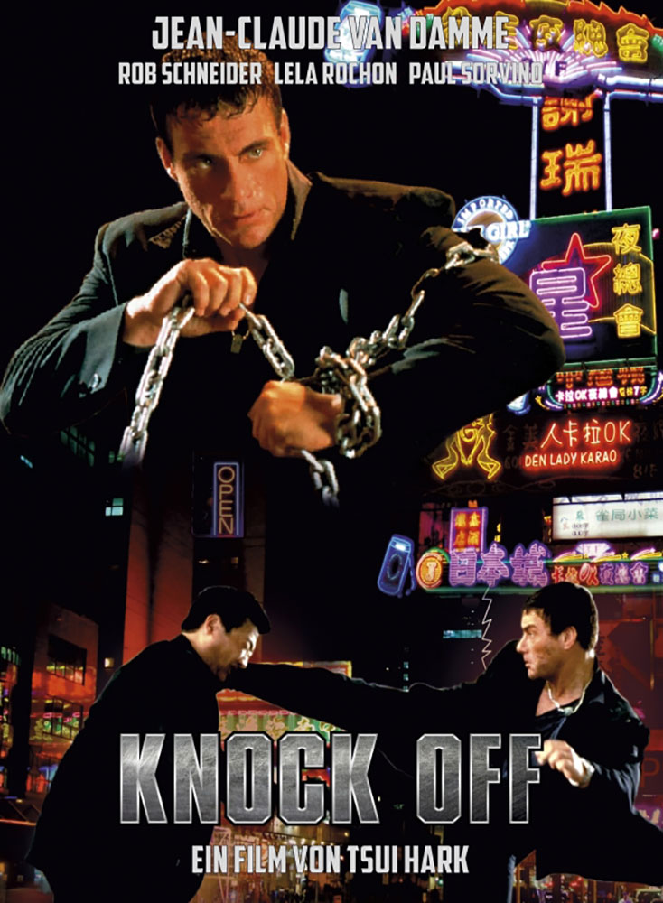 KNOCK OFF (Blu-Ray+DVD) - Cover C - Mediabook - 2K Remastered - Limited 135 Edition