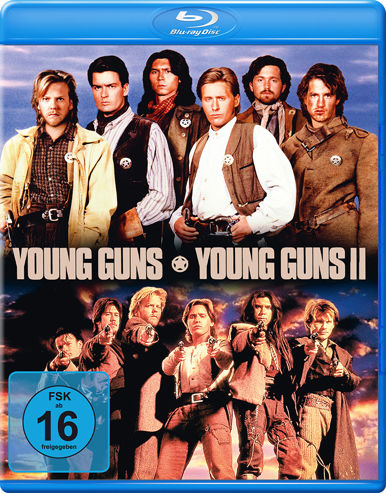 YOUNG GUNS 1 & 2 (Blu-Ray) (2Discs)