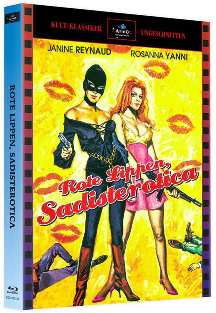 ROTE LIPPEN, SADISTEROTICA (Blu-Ray) (2Discs) - Cover A - Mediabook - Limited 250 Edition