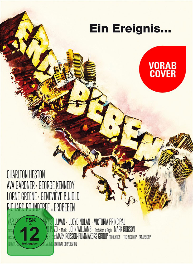 ERDBEBEN (2Blu-Ray+DVD) (3Discs) - Mediabook