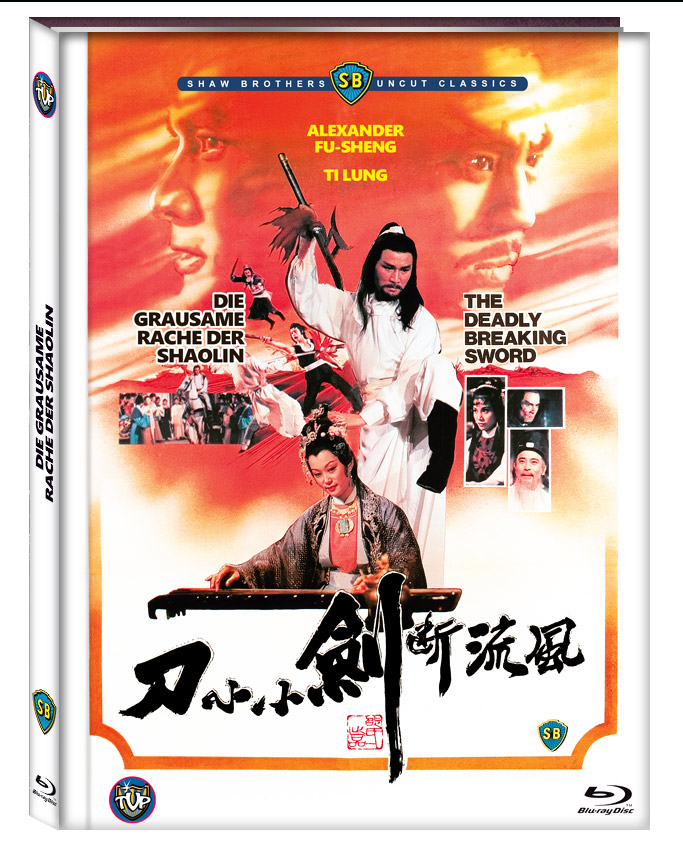 GRAUSAME RACHE DER SHAOLIN, DIE (Blu-Ray+DVD) - Cover A - Mediabook - Limited 333 Edition