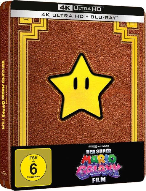 SUPER MARIO GALAXY FILM, DER (4K UHD+Blu-Ray) - Limited SteelBook Edition