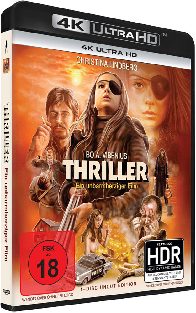 THRILLER - EIN UNBARMHERZIGER FILM (4K UHD) (2Discs) - Limited 500 Edition