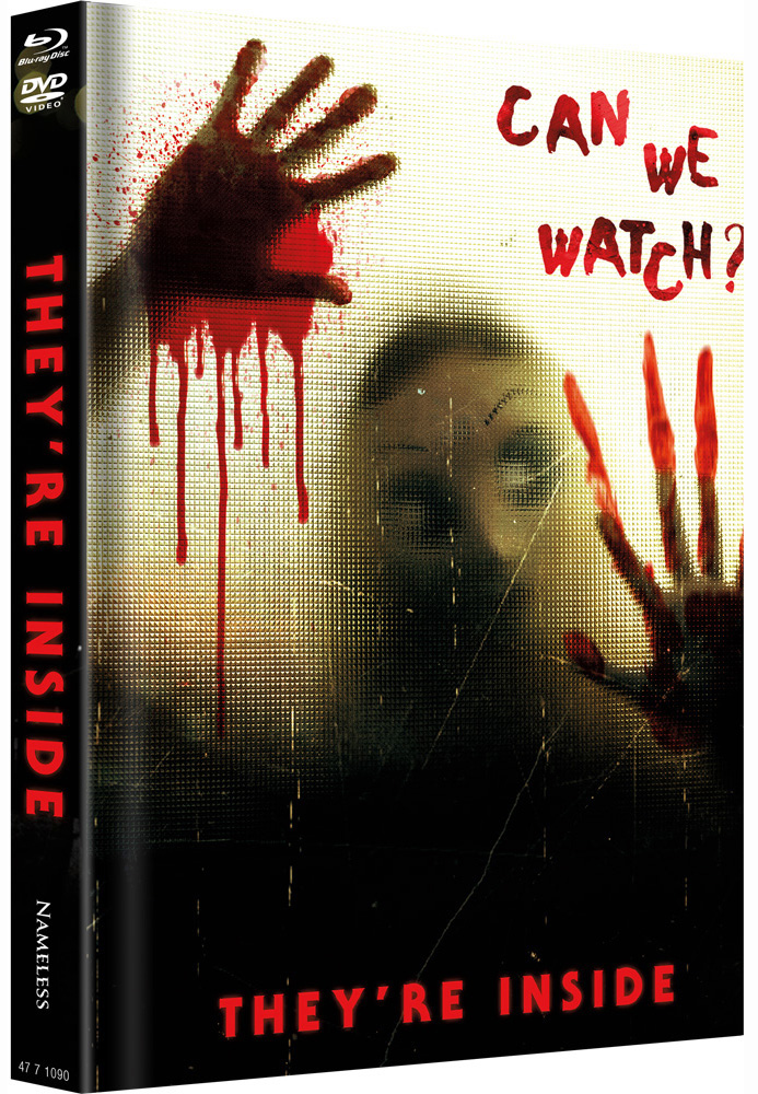 THEY'RE INSIDE (Blu-Ray+DVD) - Cover A - Mediabook - Limited 333 Edition - Uncut