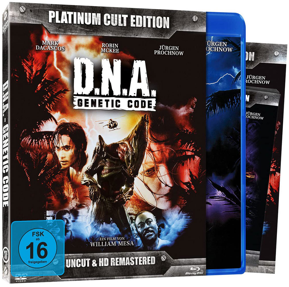 D.N.A. - GENETIC CODE (Blu-Ray+DVD) - Platinum Cult Edition
