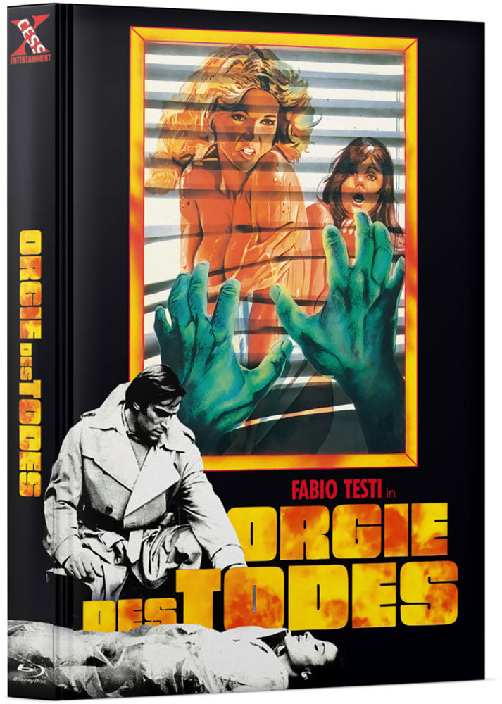 ORGIE DES TODES (DAS PHANTOM IM MÄDCHENPENSIONAT) (Blu-Ray+DVD) - Cover A - Mediabook - Limited 333 Edition