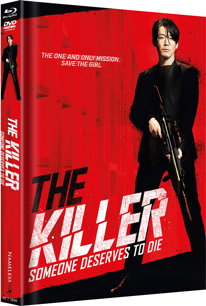 KILLER, THE - SOMEONE DESERVES TO DIE (Blu-Ray+DVD) - Cover A - Mediabook - Limited 444 Edition