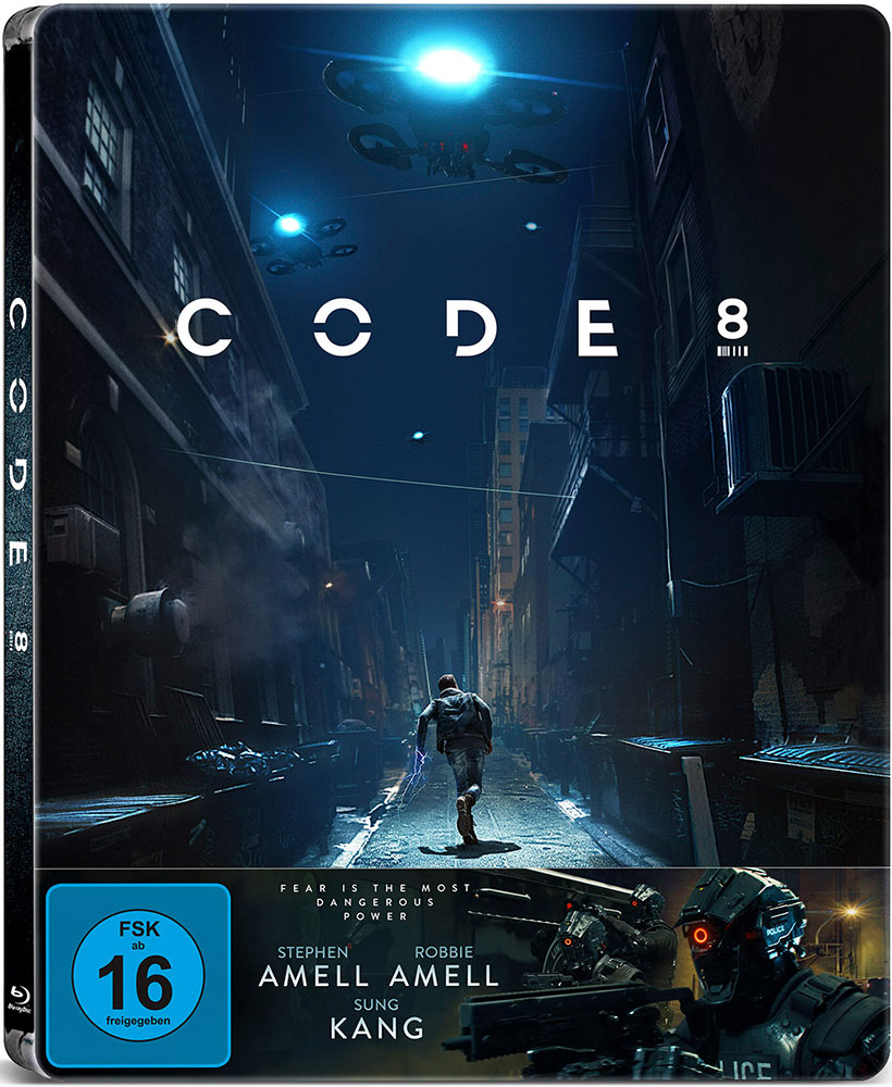 CODE 8 (Blu-Ray) - SteelBook