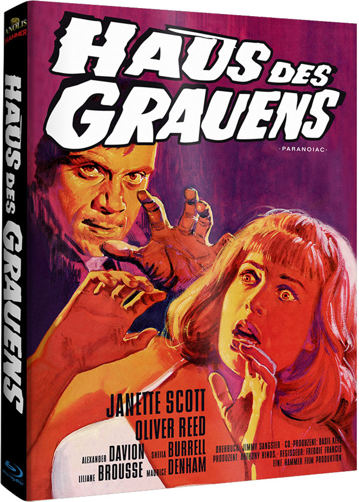 HAUS DES GRAUENS (Blu-Ray) - Cover B - Mediabook