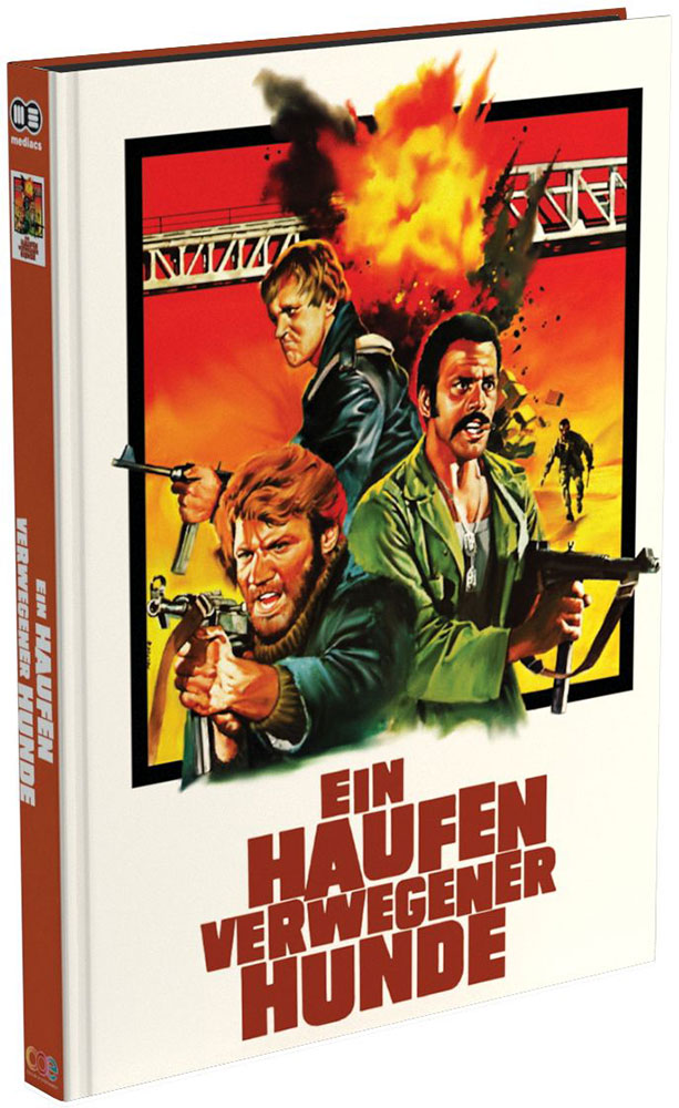 EIN HAUFEN VERWEGENER HUNDE (Blu-Ray+DVD) - Cover A - Mediabook - Limited 250 Edition - 2K Remastered - Uncut