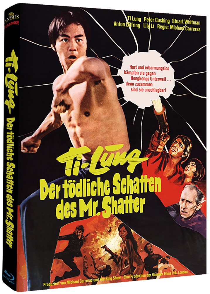 TI LUNG - DER TÖDLICHE SCHATTEN DES MR.SHATTER (Blu-Ray) - Cover D - Mediabook - Limited Edition