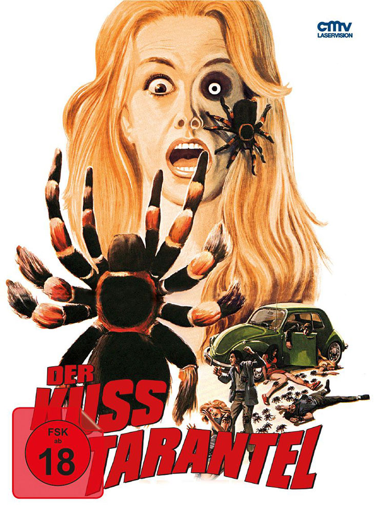 KUSS DER TARANTEL, DER (Blu-Ray+DVD) - Cover A - Mediabook - Limited 666 Edition - Uncut