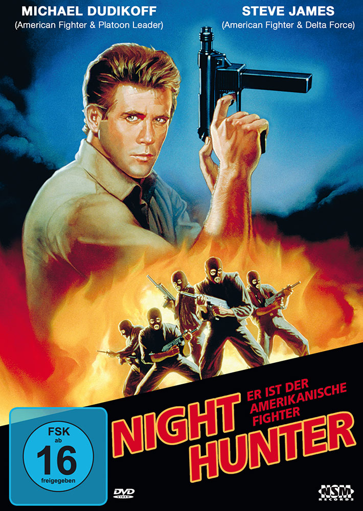 NIGHT HUNTER - Uncut - Michael Dudikoff