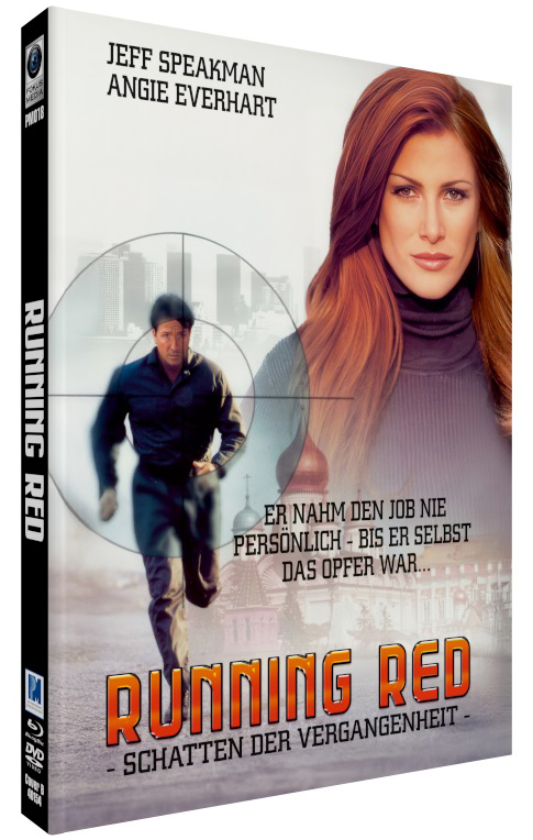 RUNNING RED - Cover B - Mediabook (Blu-Ray+DVD) - Limited 111 Edition