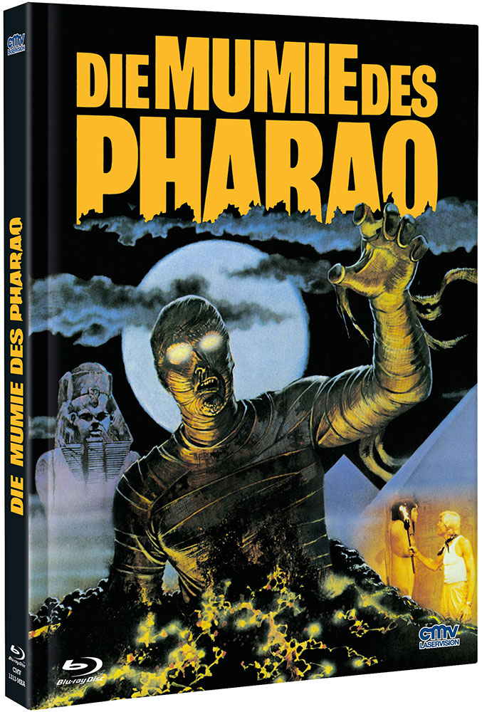 MUMIE DES PHARAO, DIE (Blu-Ray+DVD) - Cover A - Mediabook - Limited 666 Edition