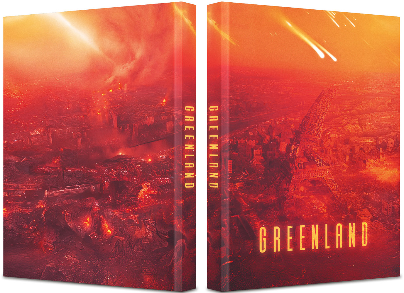 GREENLAND (4K UHD+Blu-Ray) - Cover WP - Mediabook (Wattiert) - Limited 111 Edition