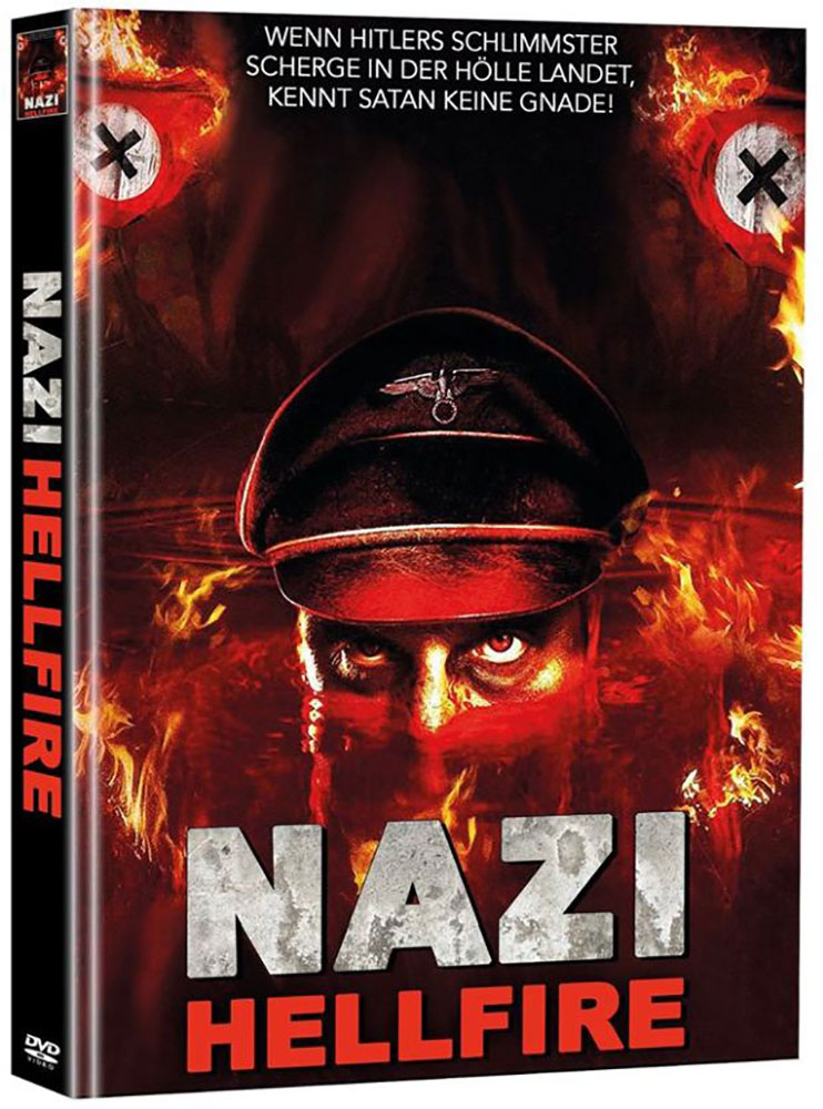 NAZI HELLFIRE (OmU) (2DVD) - Cover A - Mediabook - Limited 199 Edition - Unrated Version