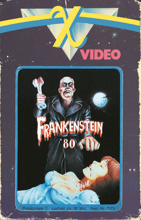 FRANKENSTEIN 80 (Blu-Ray) - Cover E - große Hartbox - Limited 44 Edition