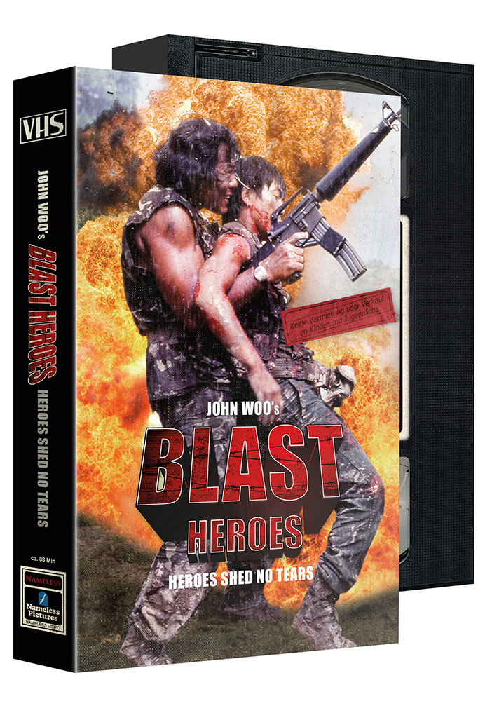 BLAST HEROES (Blu-Ray+DVD) - VHS-Edition - Limited 500 Edition