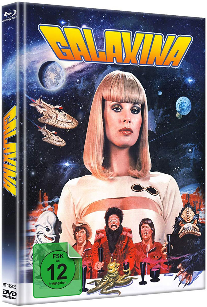 GALAXINA (Blu-Ray+DVD) - Cover B - Mediabook - 2 Filmfassungen - Limited 500 Edition