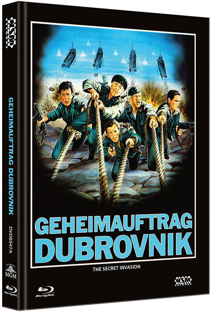 GEHEIMAUFTRAG DUBROVNIK (SECRET INVASION) (Blu-Ray+DVD) - Cover A - Mediabook - Limited 111 Edition GEHEIMAUFTRAG DUBROVNIK (SECRET INVASION) (Blu-Ray+DVD) - Cover A - Mediabook - Limited 111 Edition