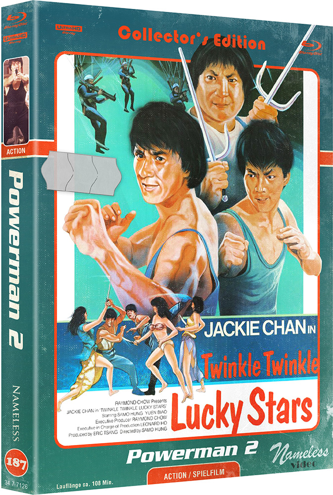 POWERMAN 2 - TWINKLE TWINKLE LUCKY STARS (4K UHD+Blu-Ray) - Cover C - Mediabook - Limited 500 Edition