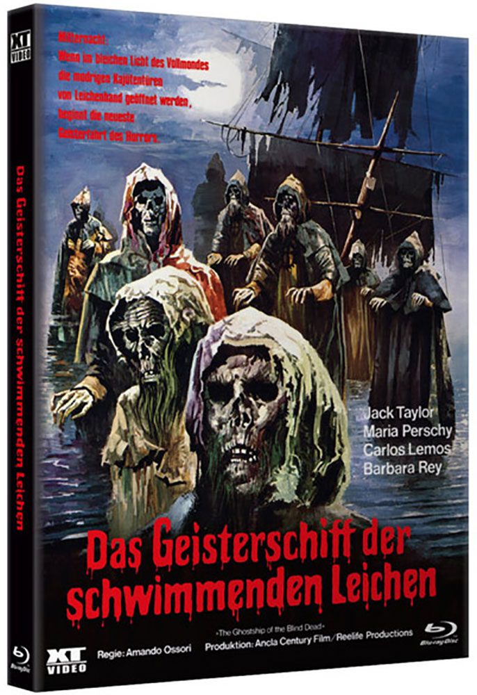 GEISTERSCHIFF DER SCHWIMMENDEN LEICHEN, DAS (Blu-Ray) - HD Kultbox - Limited 250 Edition