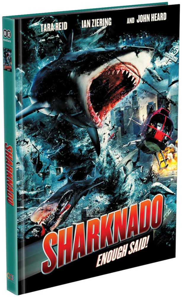 SHARKNADO 1 - ENOUGH SAID! (Blu-Ray+DVD) - Mediabook - Limited 999 Edition