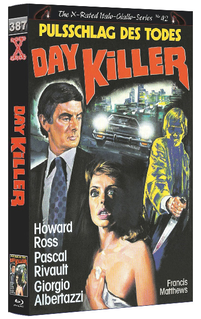 5 DONNE PER L´ASSASSINO (DAY KILLER - PULSSCHLAG DES TODES - PULSATION OF DEATH) (Blu-Ray) - Cover D - große Hartbox - Limited 44 Edition