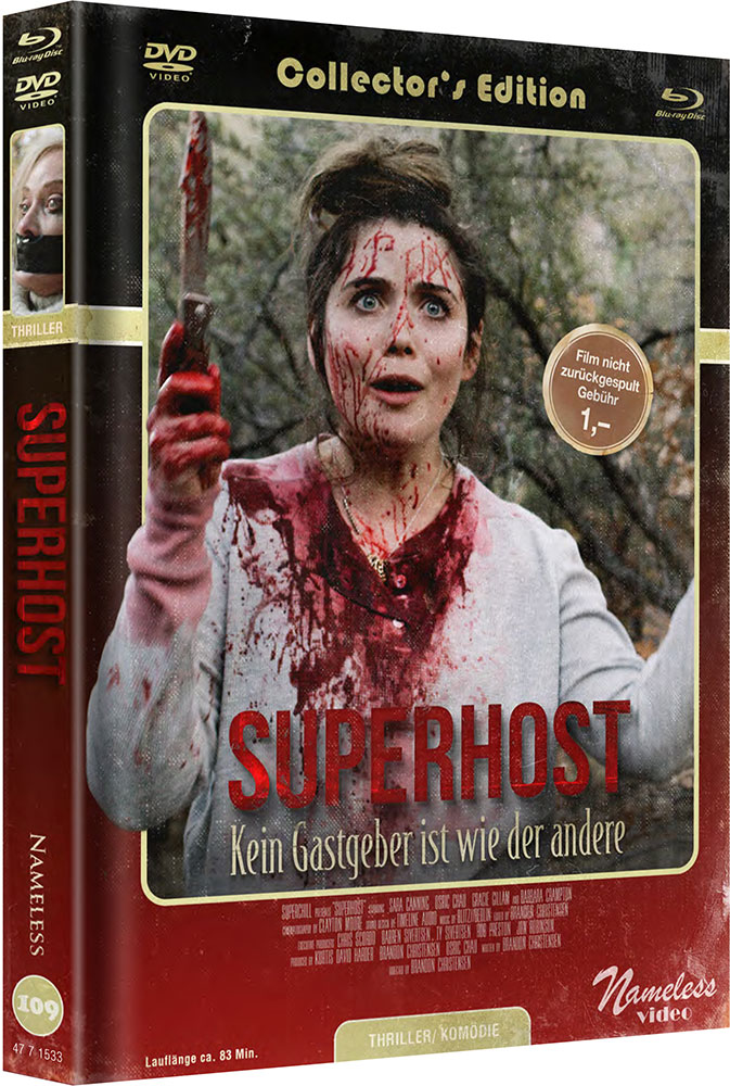SUPERHOST (Blu-Ray+DVD) - Cover B - Mediabook - Limited 333 Edition