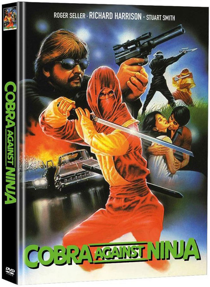 COBRA AGAINST NINJA (2DVD) - Cover B - Mediabook - Limited 111 Edition