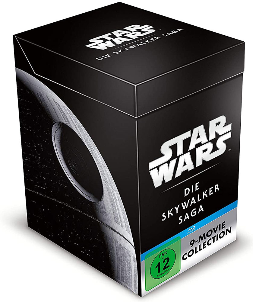STAR WARS 1-9 - DIE SKYWALKER SAGA (Blu-Ray) (18Discs)