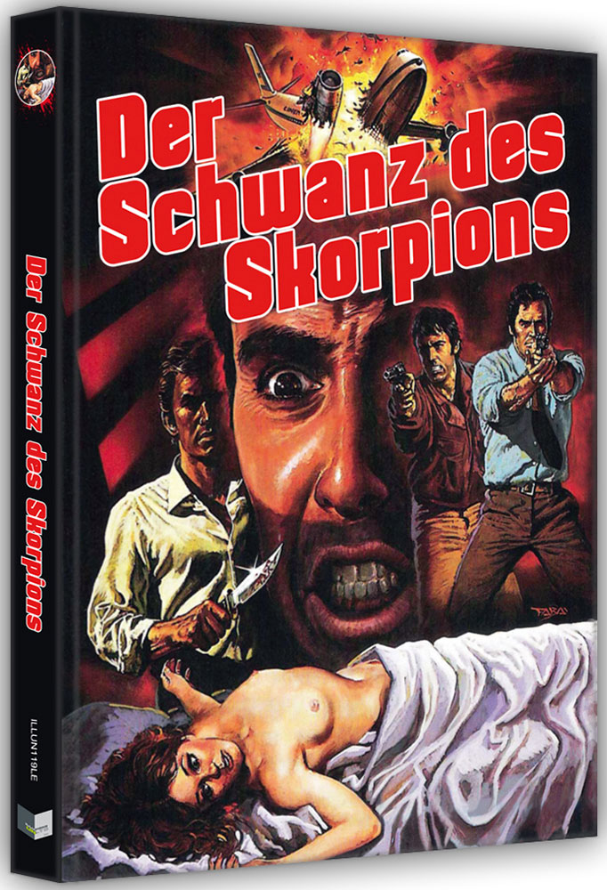 SCHWANZ DES SKORPIONS, DER (Blu-Ray) - Mediabook - Limited 333 Edition & Bonusfilm auf Blu-Ray
