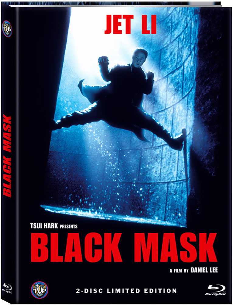 BLACK MASK (Blu-Ray+DVD) - Internationale Schnittfassung - Cover A - Mediabook -Limited 333 Edition
