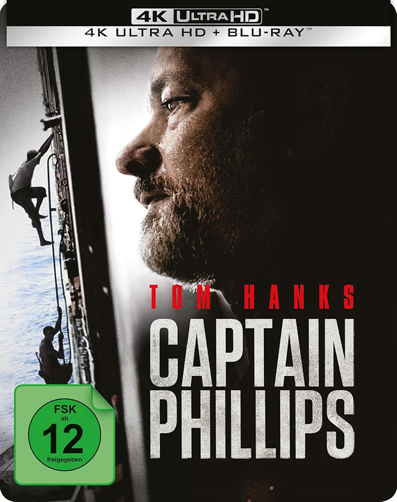 CAPTAIN PHILLIPS (4K UHD+Blu-Ray) - Limited Steelbook Edition