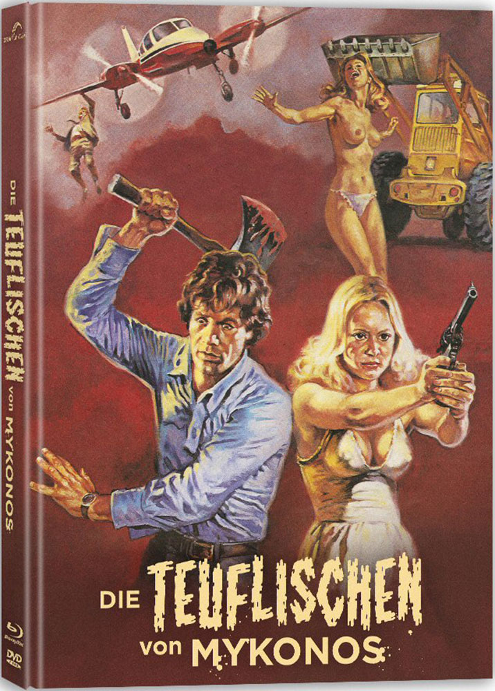 TEUFLISCHEN VON MYKONOS, DIE (Blu-Ray+2DVD) - Cover A - Limited 750 Edition - Mediabook - Uncut