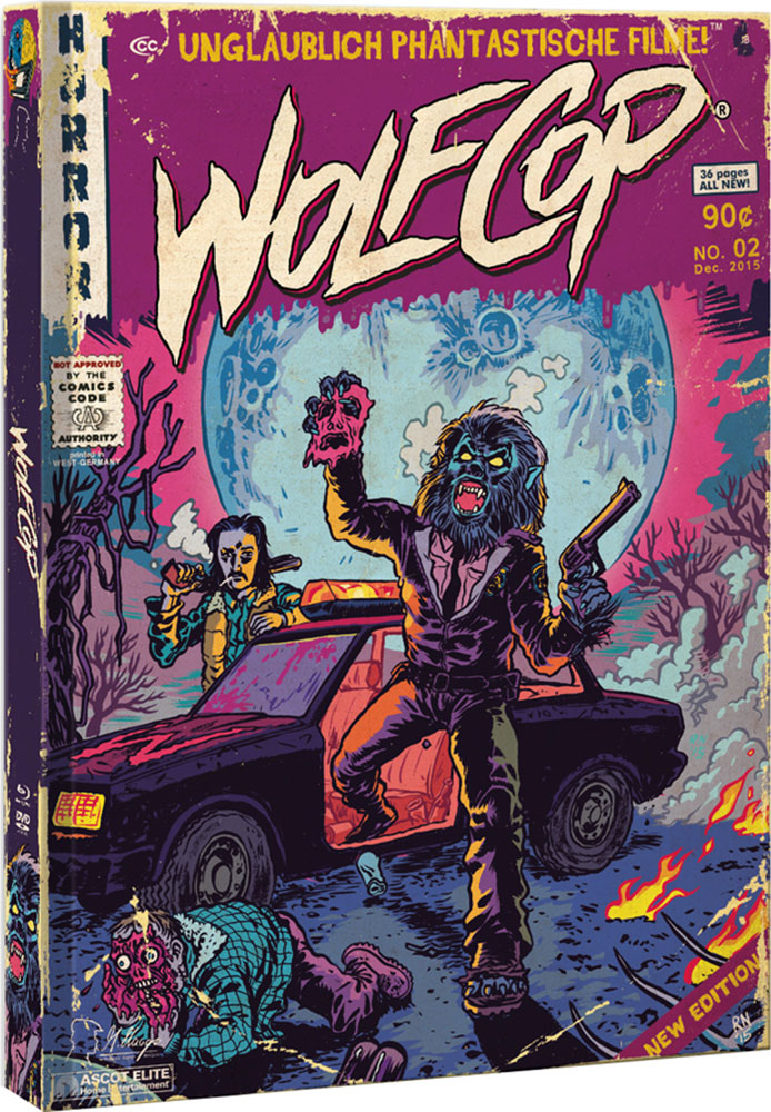 WOLFCOP (Blu-Ray+DVD) - Mediabook - Limited 555 Edition