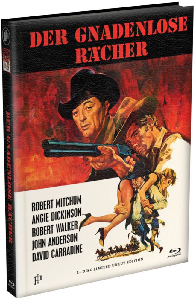 GNADENLOSE RÄCHER, DER (Blu-Ray) - Mediabook (Wattiert) - Limited 149 Edition