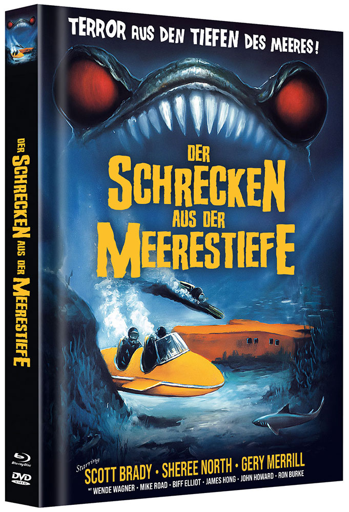 SCHRECKEN AUS DER MEERESTIEFE, DER (Blu-Ray+DVD+CD) - Cover D - Mediabook - Limited 222 Edition
