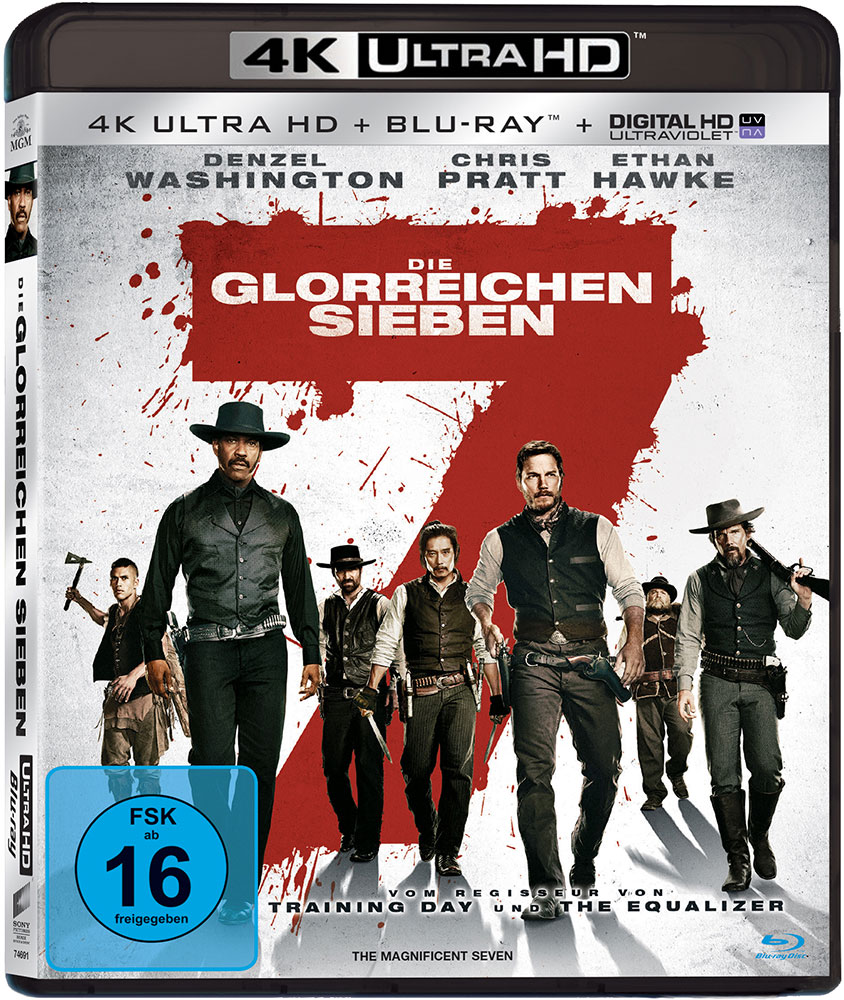 GLORREICHEN SIEBEN, DIE (2016) (4K UHD+Blu-Ray)